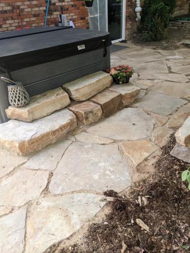 Hardscape design stonework in Fort Collins